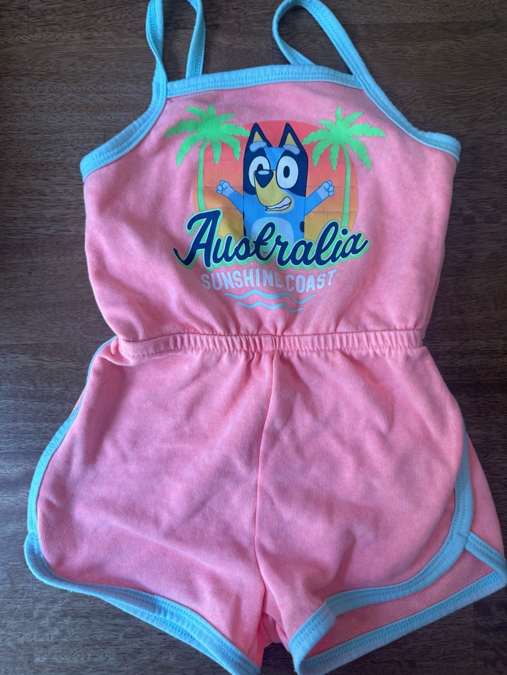 Australia Sunshine Coast Bluey Romper